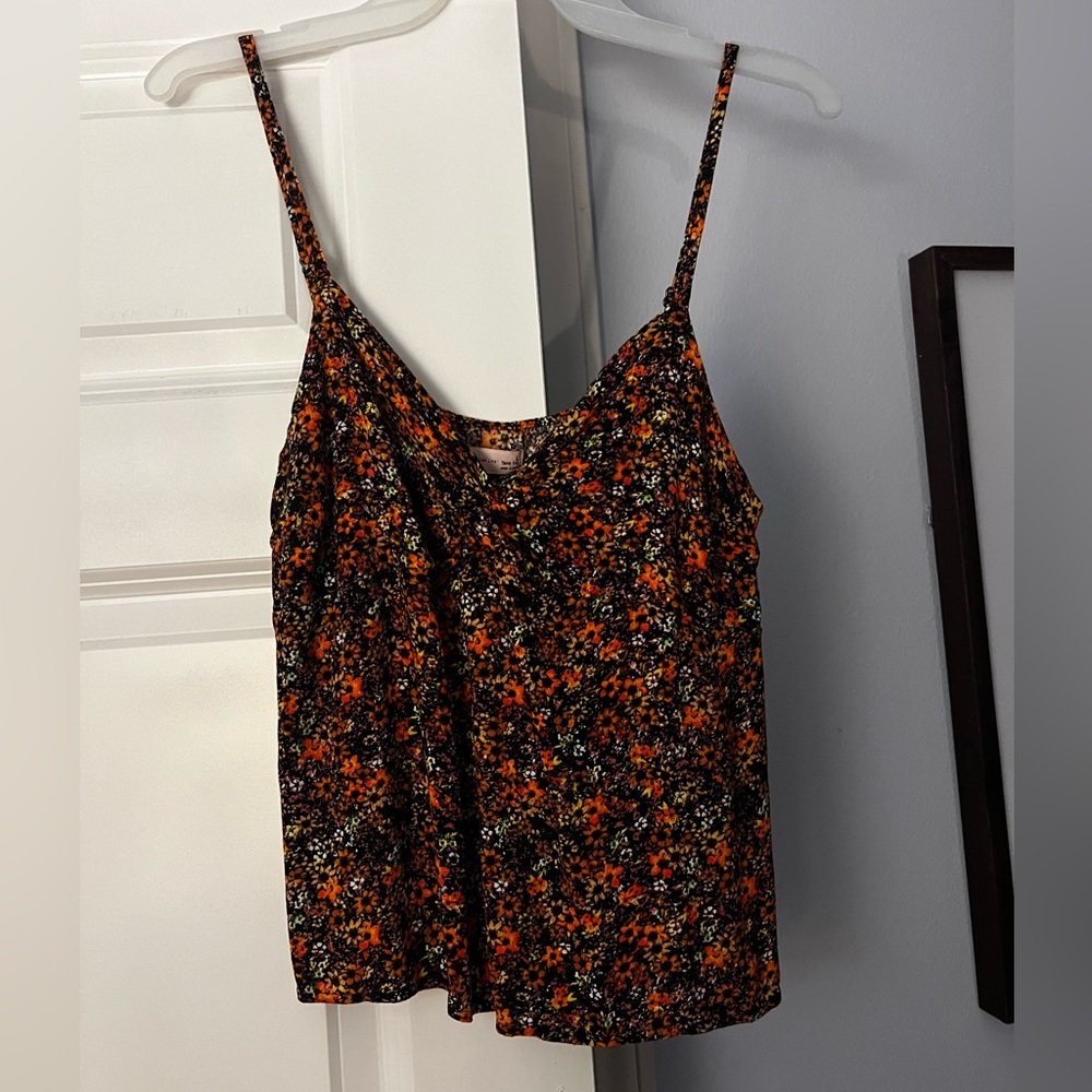 Women’s Ditsy Floral Crop Tank